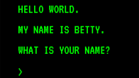 BETTY Text